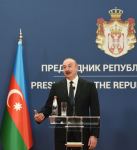 President Ilham Aliyev and President Aleksandar Vucic make press statements (PHOTO/VIDEO)