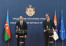 President Ilham Aliyev and President Aleksandar Vucic make press statements (PHOTO/VIDEO)