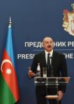 President Ilham Aliyev and President Aleksandar Vucic make press statements (PHOTO/VIDEO)