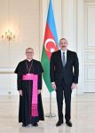 President Ilham Aliyev receives credentials of incoming ambassador of Vatican (PHOTO/VIDEO)