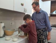 Thanksgiving Day with family of U.S. Embassy staff in Azerbaijan (PHOTO)