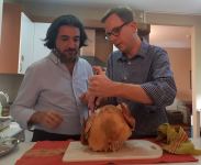 Thanksgiving Day with family of U.S. Embassy staff in Azerbaijan (PHOTO)
