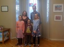 Thanksgiving Day with family of U.S. Embassy staff in Azerbaijan (PHOTO)