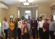 Thanksgiving Day with family of U.S. Embassy staff in Azerbaijan (PHOTO)