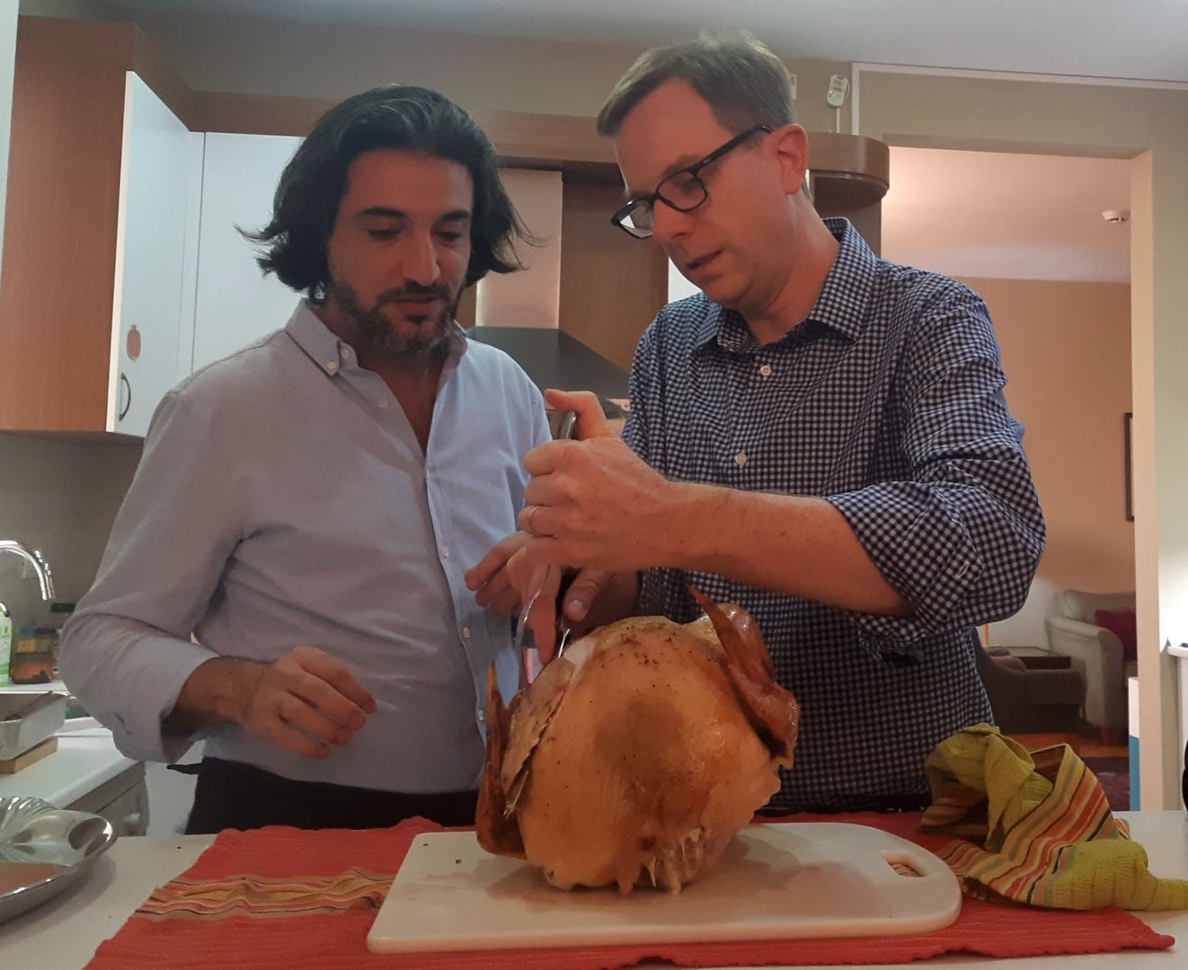 Thanksgiving Day with family of U.S. Embassy staff in Azerbaijan (PHOTO)