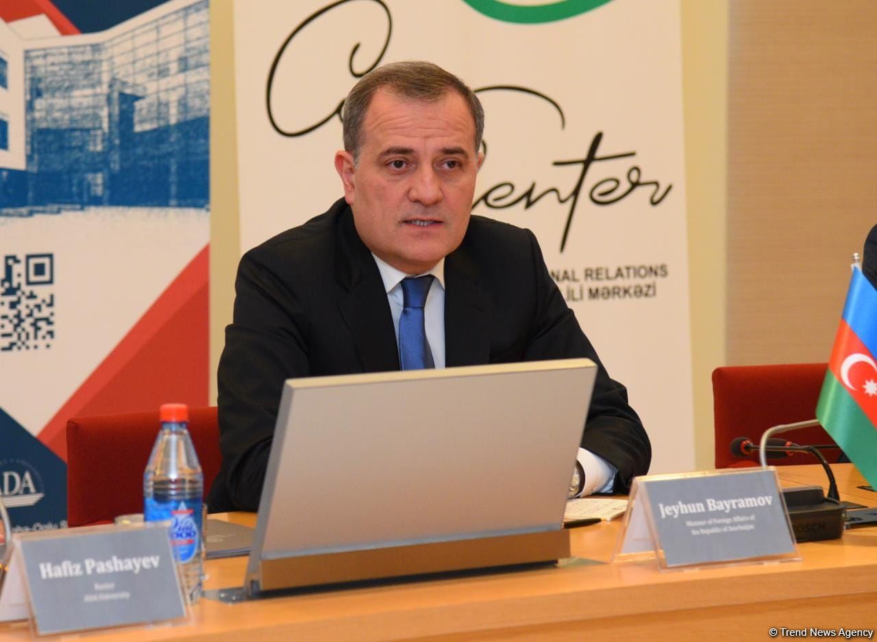 Azerbaijani FM talks Armenia's destructive steps