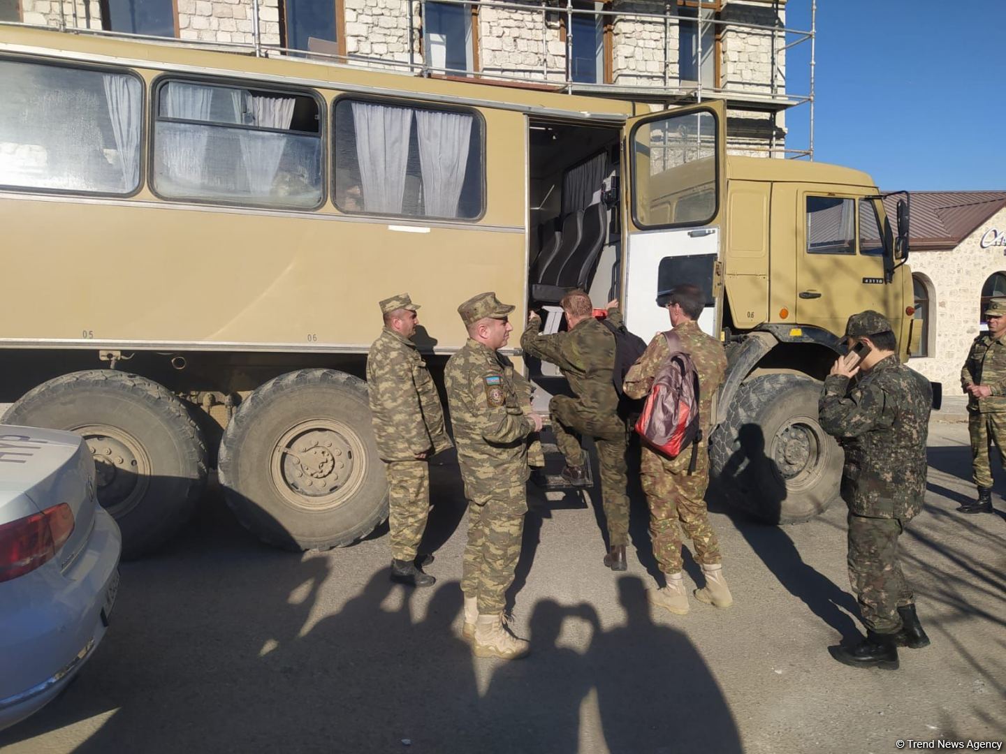 Military attaches in Azerbaijan to inspect minefield set up by Armenia in Lachin (PHOTO)