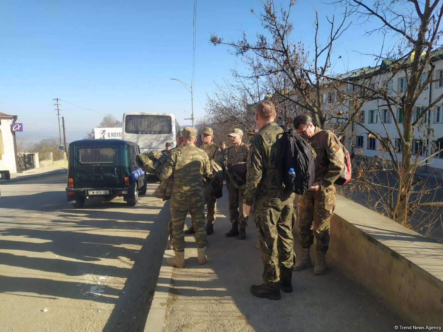 Military attaches in Azerbaijan to inspect minefield set up by Armenia in Lachin (PHOTO)
