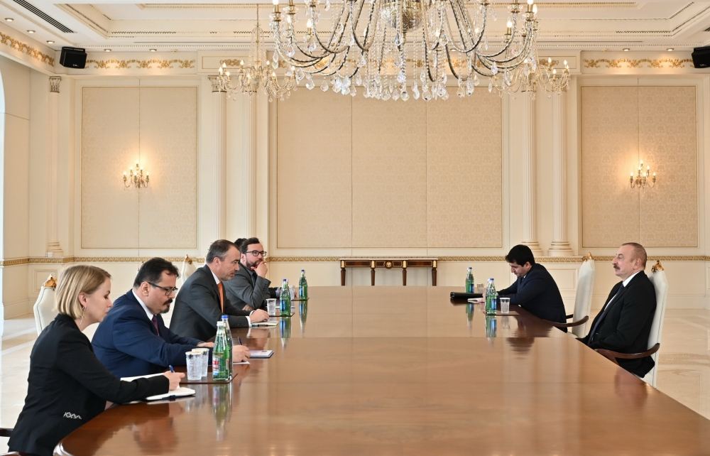 President Ilham Aliyev receives EU Special Representative for South Caucasus (VIDEO)