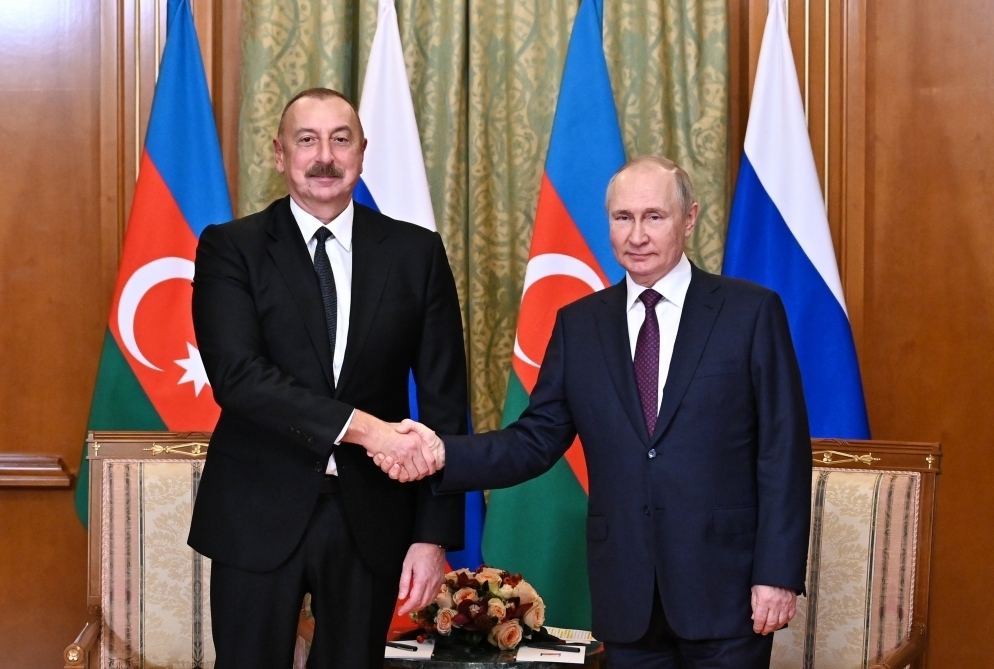 President of Russia Vladimir Putin makes phone call to President Ilham Aliyev