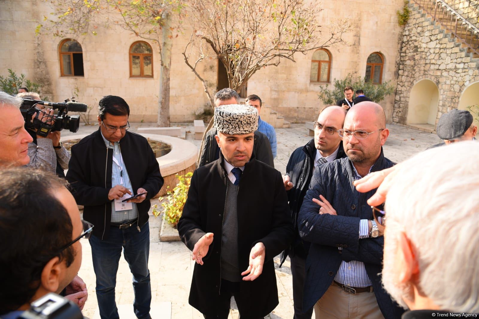 Participants of Baku international conference visit liberated Aghdam (PHOTO)