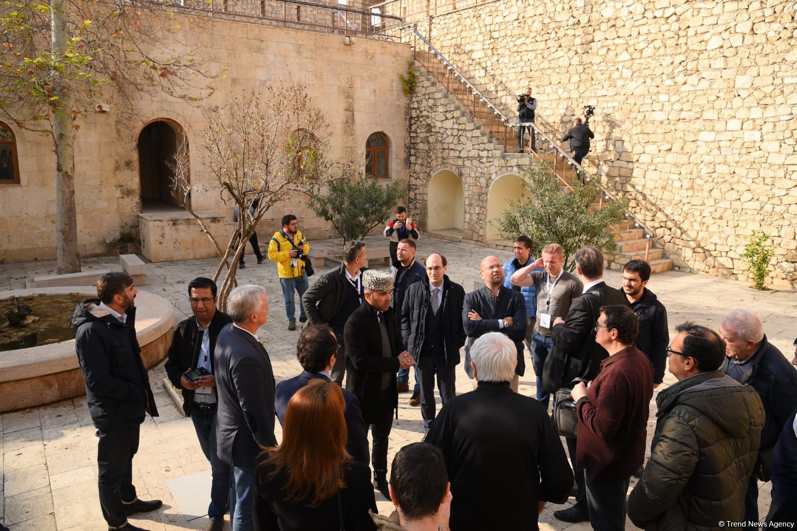 Participants of Baku international conference visit liberated Aghdam (PHOTO)