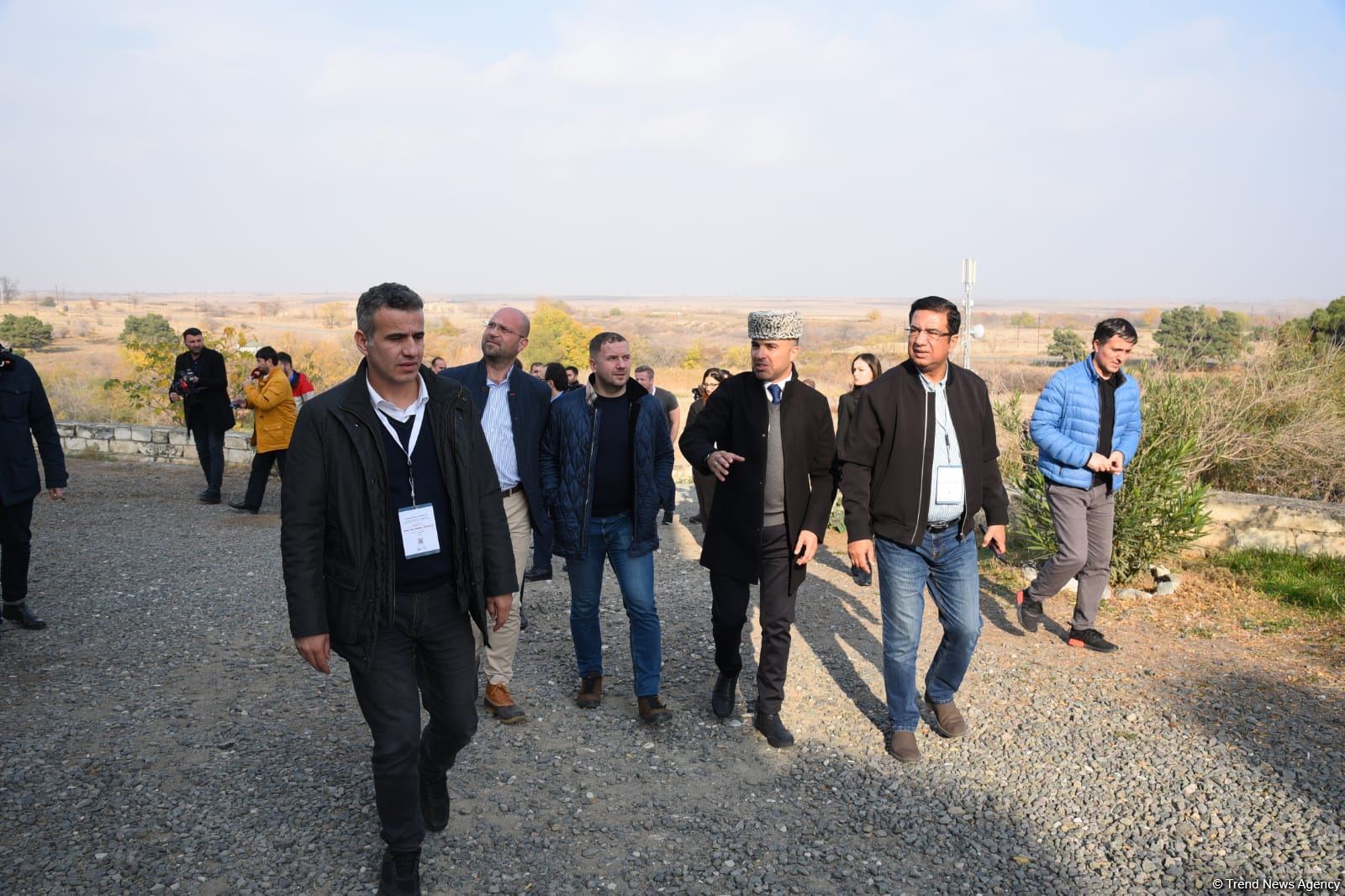 Participants of Baku international conference visit liberated Aghdam (PHOTO)
