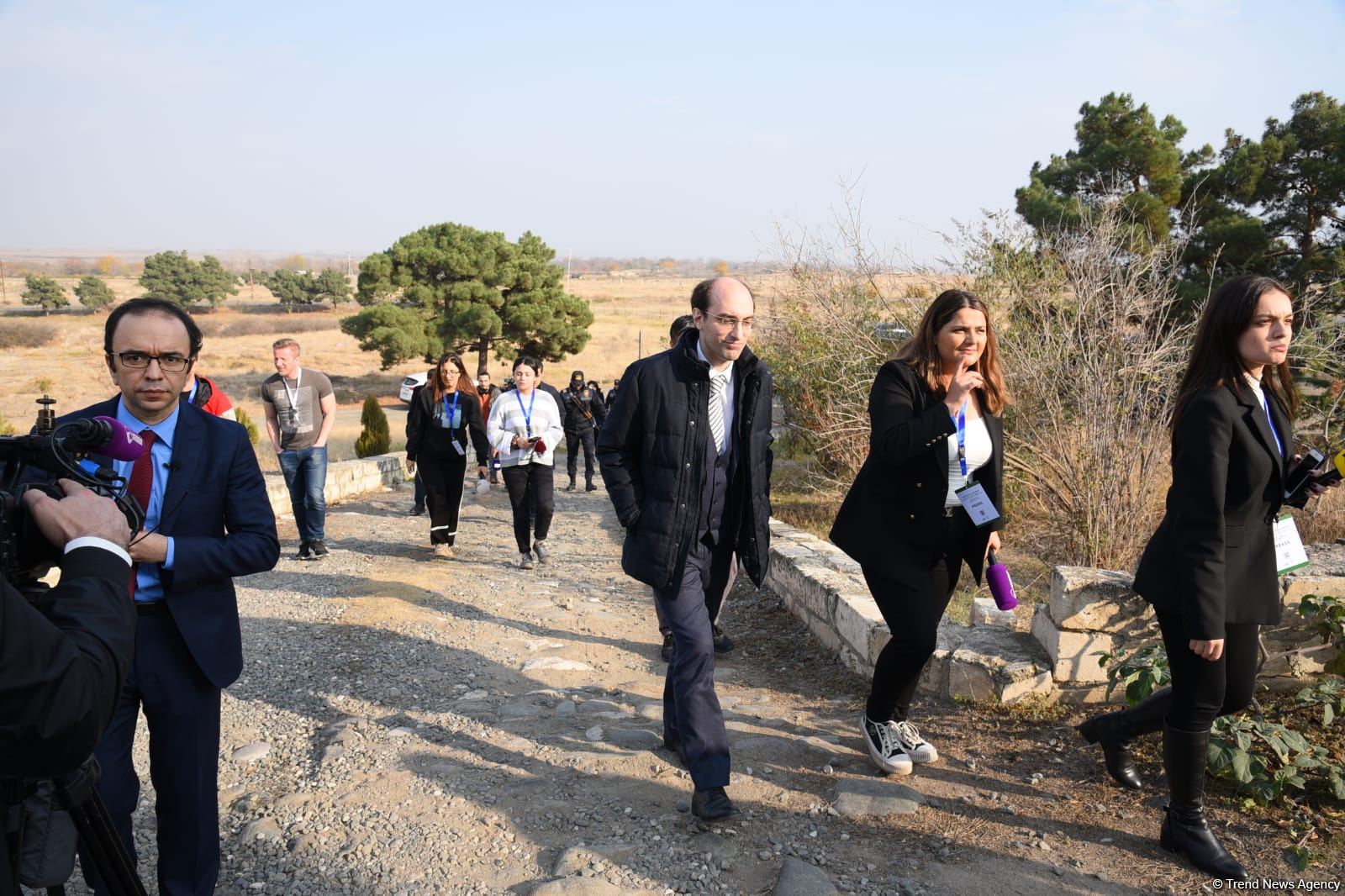 Participants of Baku international conference visit liberated Aghdam (PHOTO)