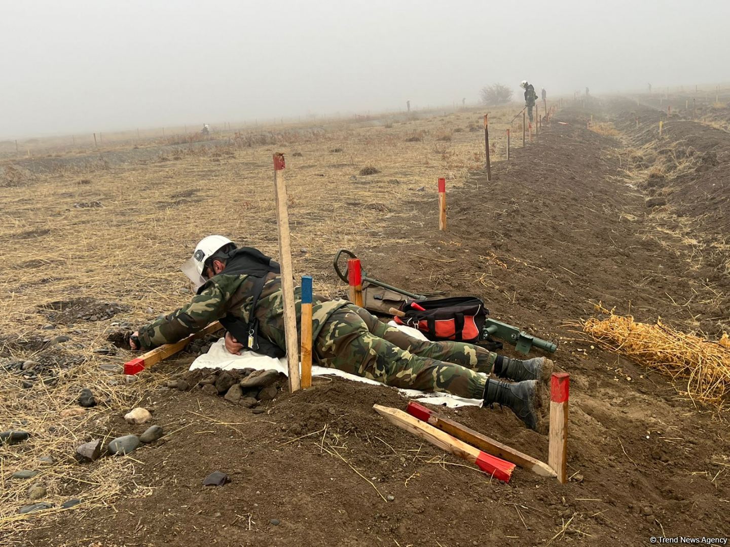 Azerbaijan reveals mine-clearance progress in Aghdam district (PHOTO)