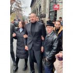 President Ilham Aliyev, First Lady Mehriban Aliyeva meet and talk with residents of Shaki (PHOTO)
