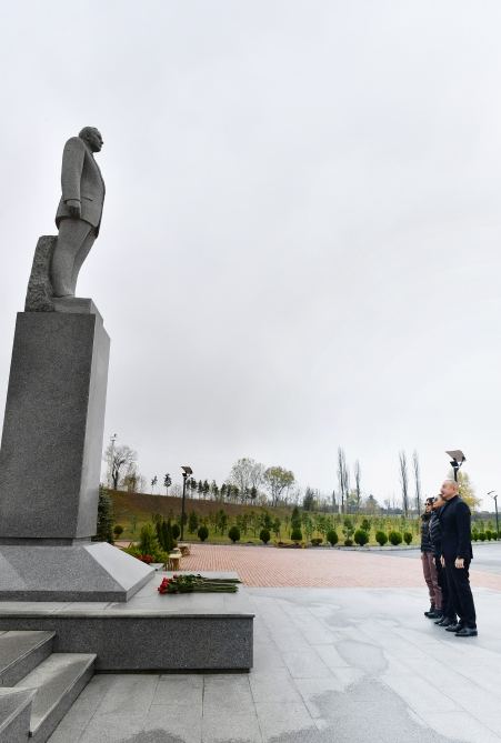 President Ilham Aliyev, First Lady Mehriban Aliyeva make trip to Shaki district (PHOTO/VIDEO)