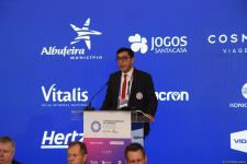 Azerbaijani minister re-elected president of European Gymnastics (PHOTO)