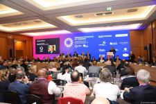 Azerbaijani minister re-elected president of European Gymnastics (PHOTO)