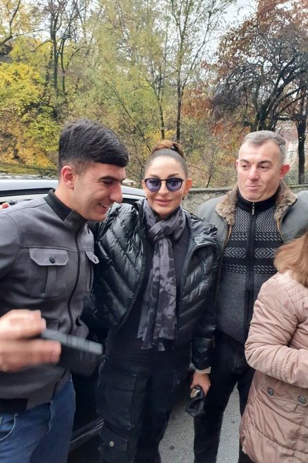 President Ilham Aliyev, First Lady Mehriban Aliyeva view reconstruction work at "Yukhari Bash" National Historical-Architectural Reserve in Shaki (PHOTO/VIDEO)