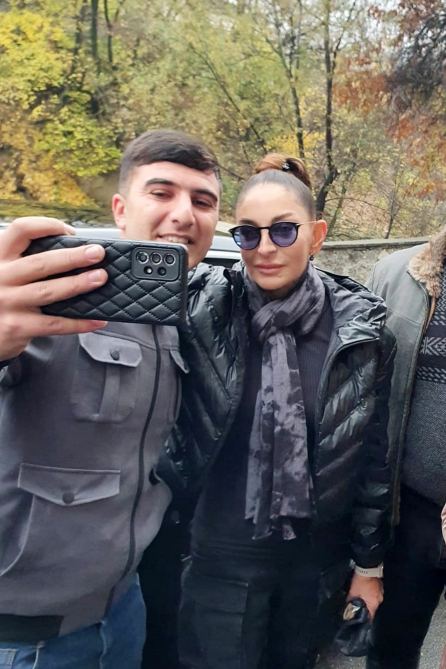 President Ilham Aliyev, First Lady Mehriban Aliyeva view reconstruction work at "Yukhari Bash" National Historical-Architectural Reserve in Shaki (PHOTO/VIDEO)