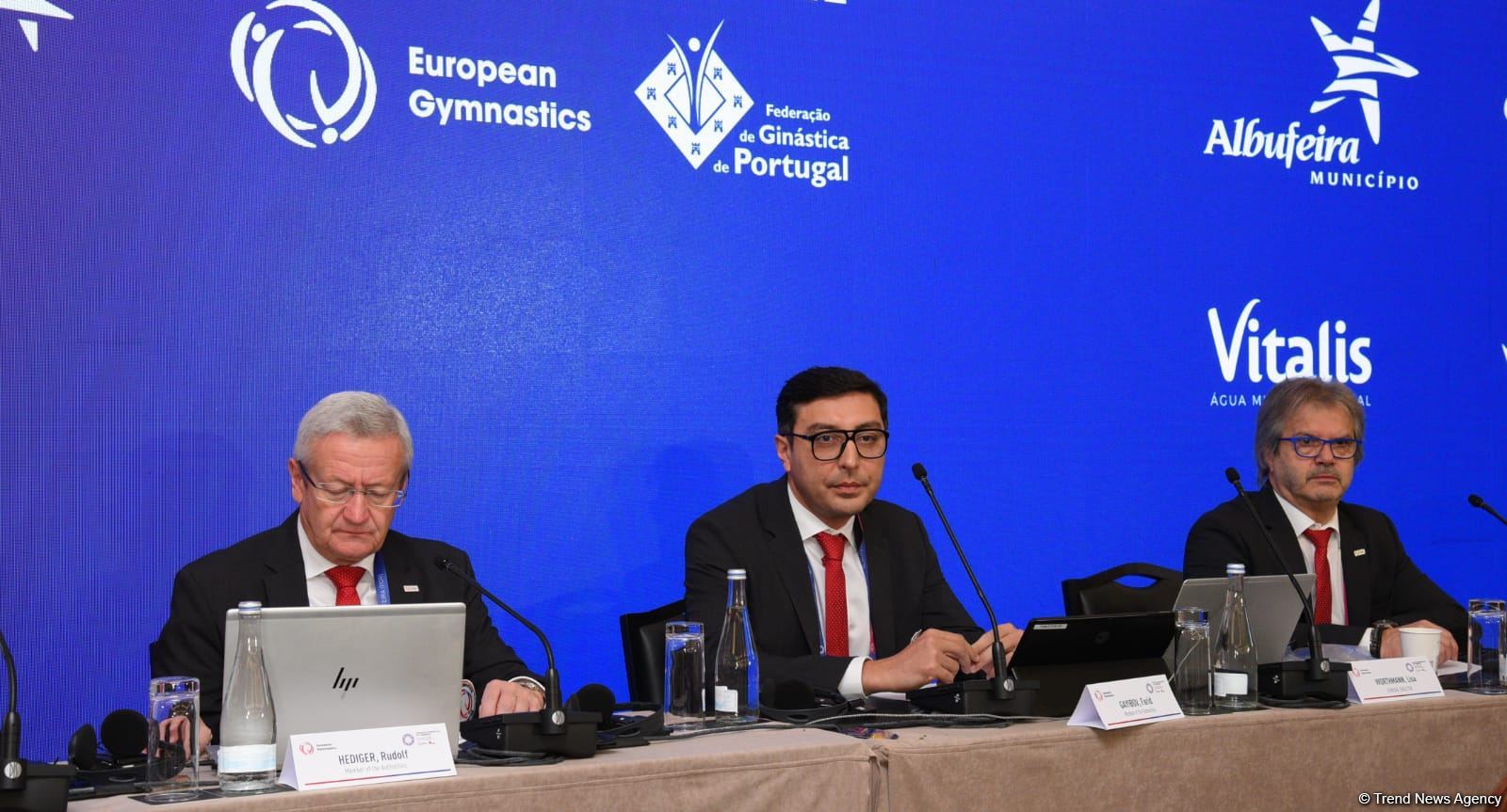Azerbaijani minister re-elected president of European Gymnastics (PHOTO)