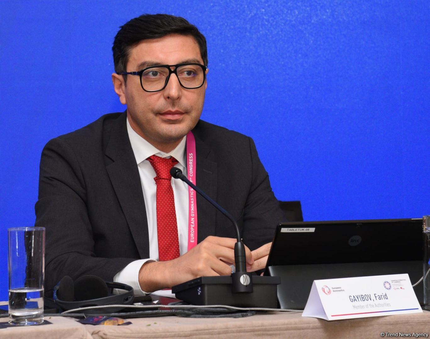 Azerbaijani minister re-elected president of European Gymnastics (PHOTO)