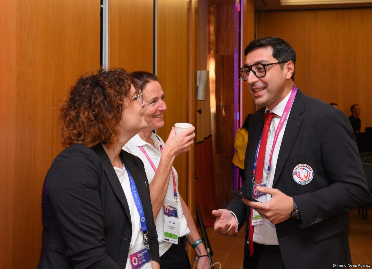 Azerbaijani minister re-elected president of European Gymnastics (PHOTO)
