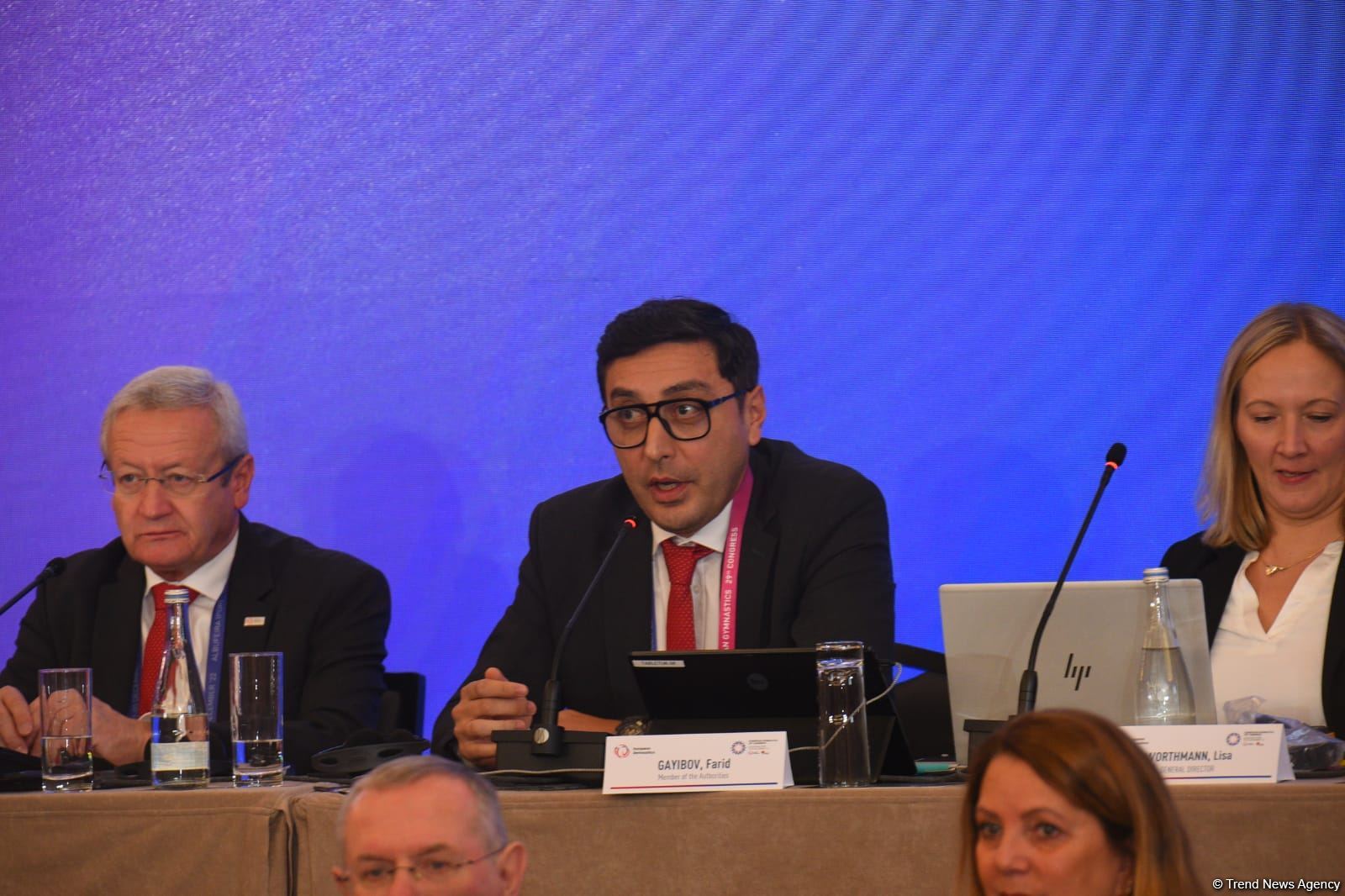 Azerbaijani minister re-elected president of European Gymnastics (PHOTO)