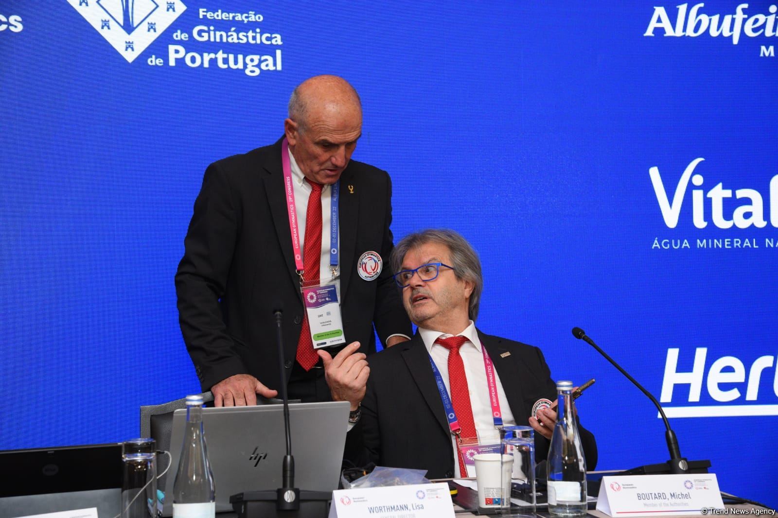 Azerbaijani minister re-elected president of European Gymnastics (PHOTO)
