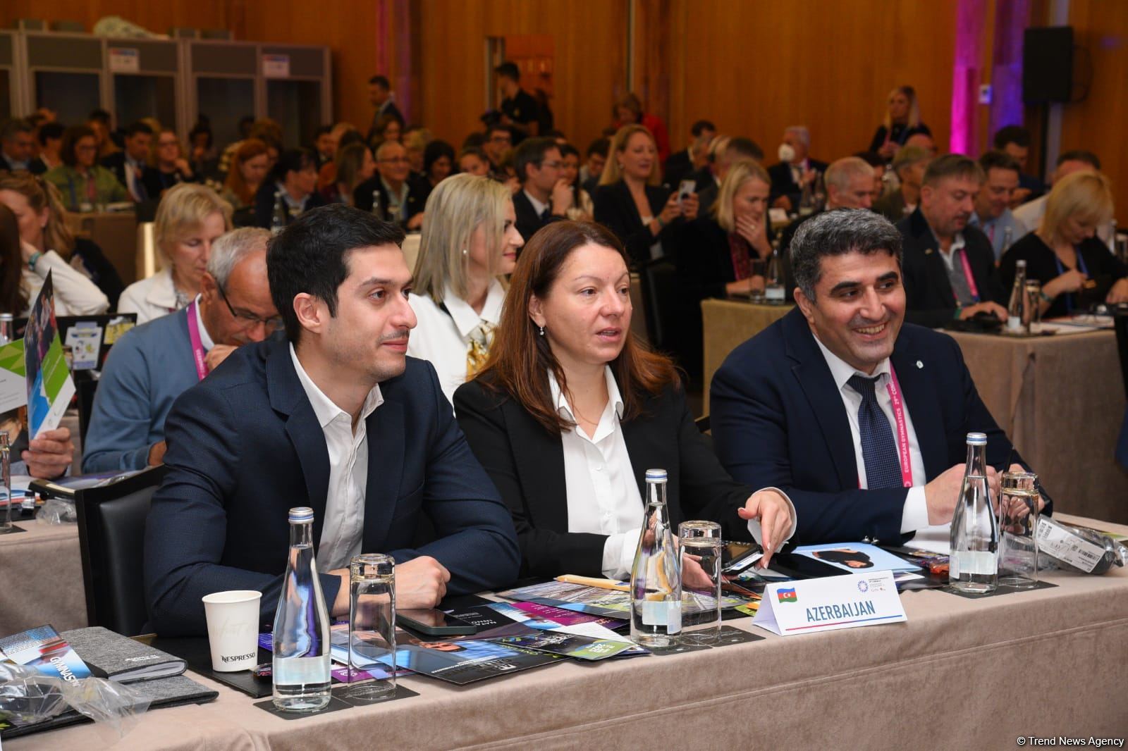 Azerbaijani minister re-elected president of European Gymnastics (PHOTO)