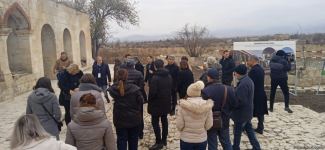 ICOMOS leadership, foreign cultural heritage experts visit Azerbaijan's Karabakh (PHOTO)