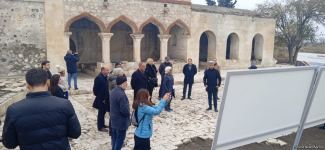 ICOMOS leadership, foreign cultural heritage experts visit Azerbaijan's Karabakh (PHOTO)
