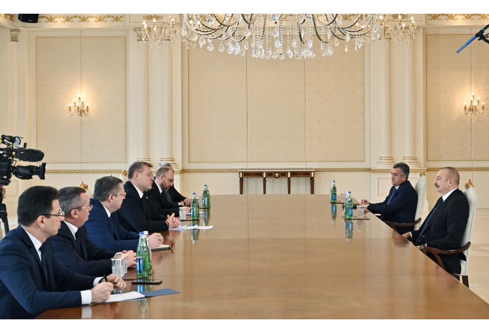 President Ilham Aliyev receives Governor of Russia's Astrakhan Oblast (PHOTO/VIDEO)