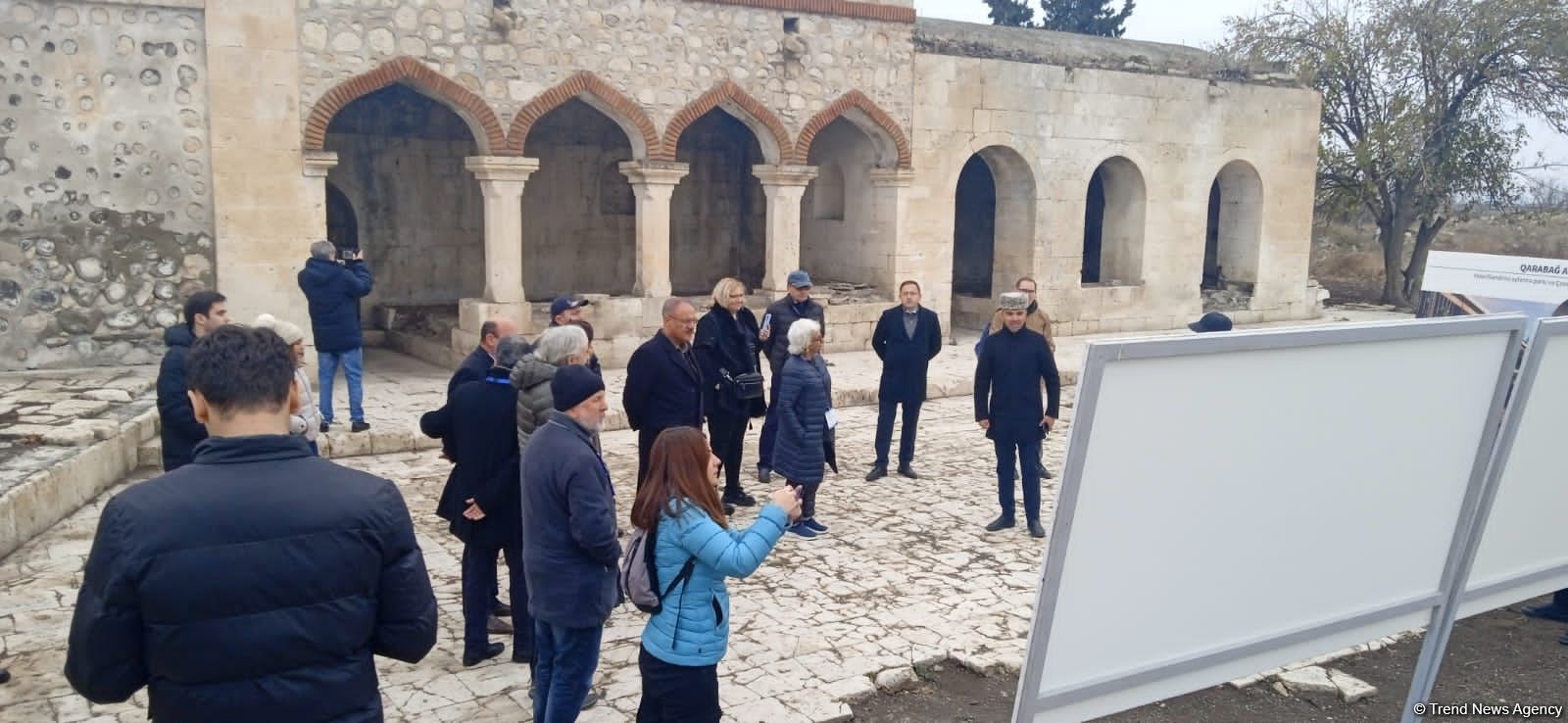 ICOMOS leadership, foreign cultural heritage experts visit Azerbaijan's Karabakh (PHOTO)