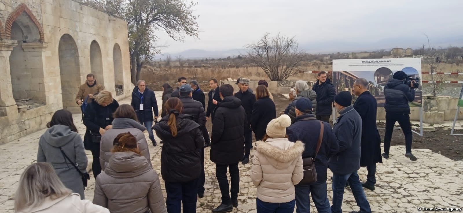 ICOMOS leadership, foreign cultural heritage experts visit Azerbaijan's Karabakh (PHOTO)