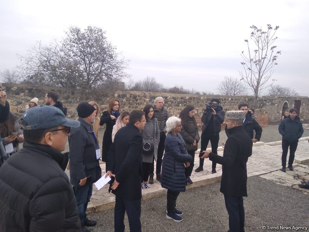 ICOMOS leadership, foreign cultural heritage experts visit Azerbaijan's Karabakh (PHOTO)