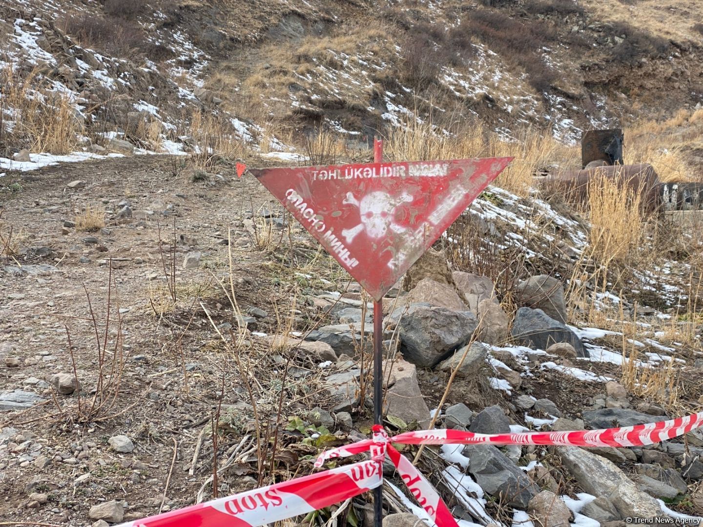 Images from landmine explosion in Azerbaijan's Kalbajar released (PHOTO)
