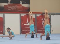 Joint Baku Championship in artistic, acrobatic gymnastics kicks off (PHOTO)