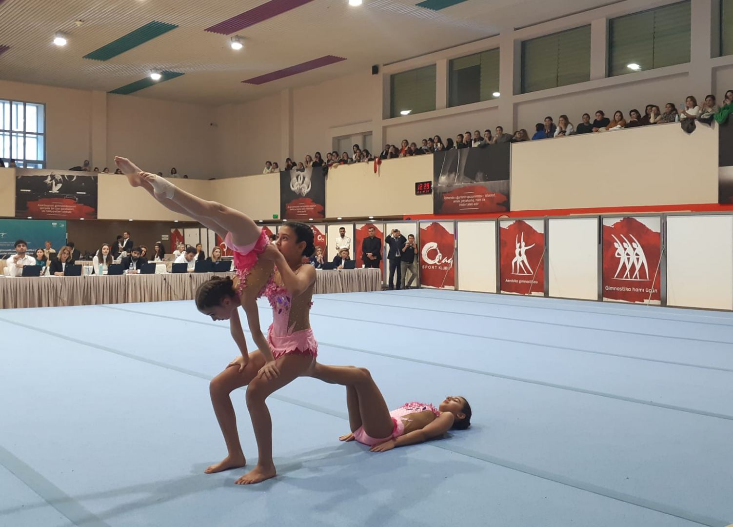 Joint Baku Championship in artistic, acrobatic gymnastics kicks off (PHOTO)