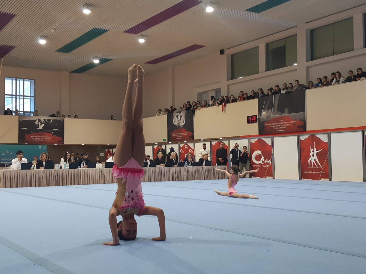 Joint Baku Championship in artistic, acrobatic gymnastics kicks off (PHOTO)