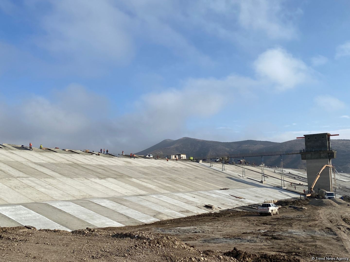 Azerbaijani media representatives make trip to Khachinchay, Sugovushan reservoirs (PHOTO)