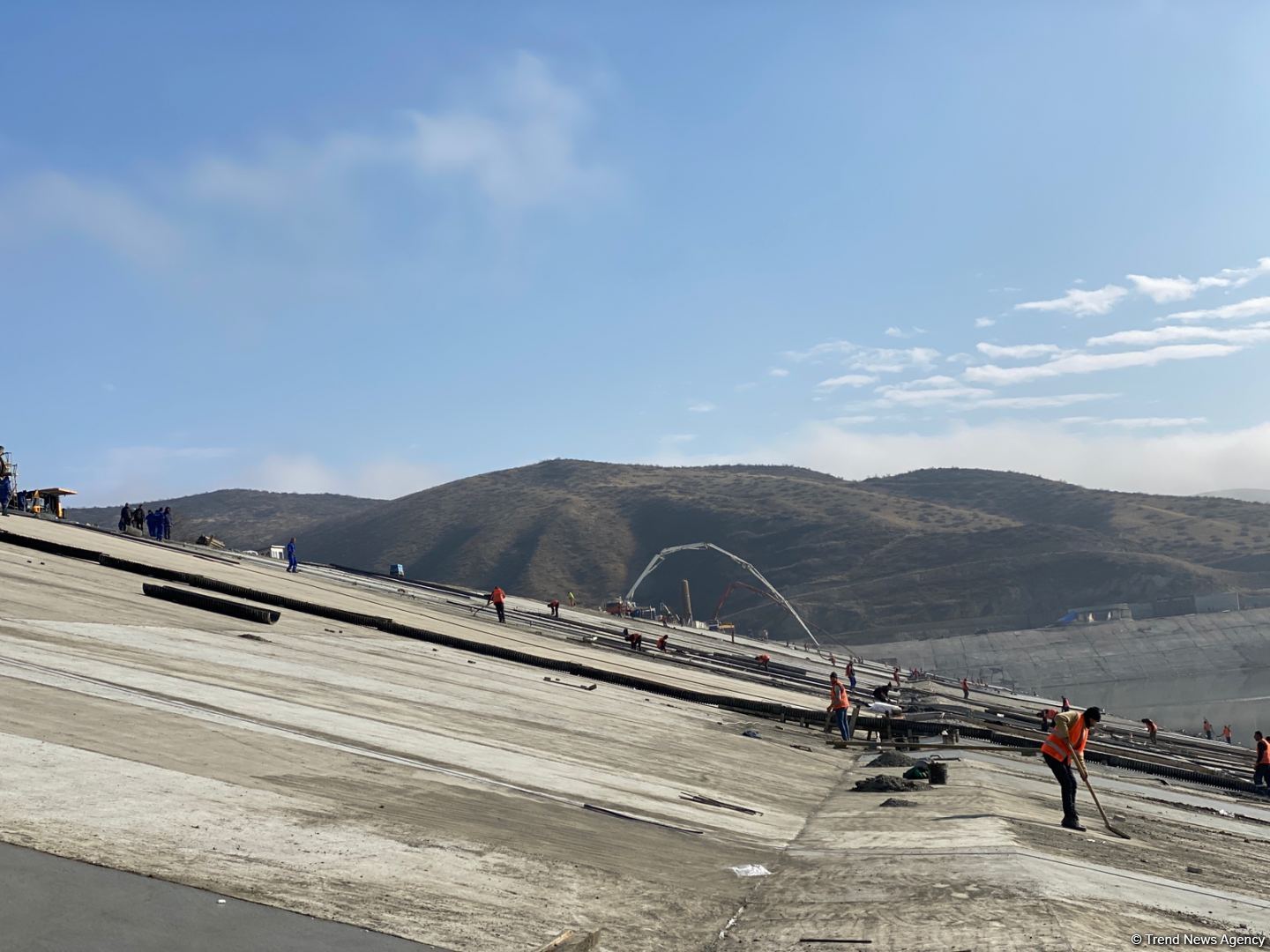 Azerbaijani media representatives make trip to Khachinchay, Sugovushan reservoirs (PHOTO)