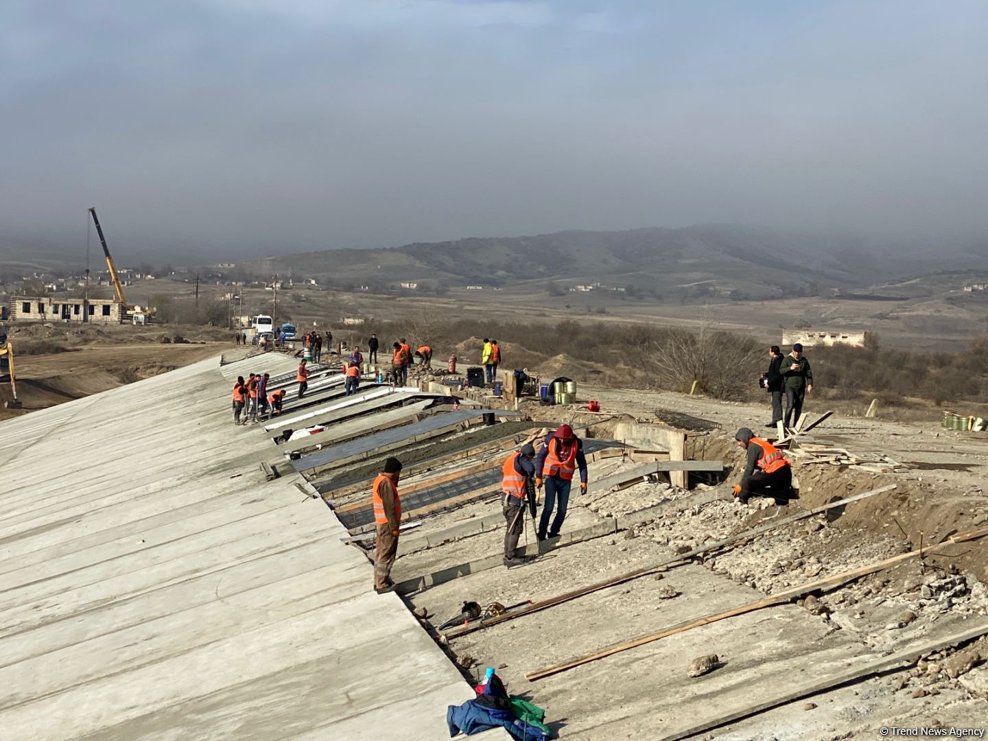 Azerbaijani media representatives make trip to Khachinchay, Sugovushan reservoirs (PHOTO)