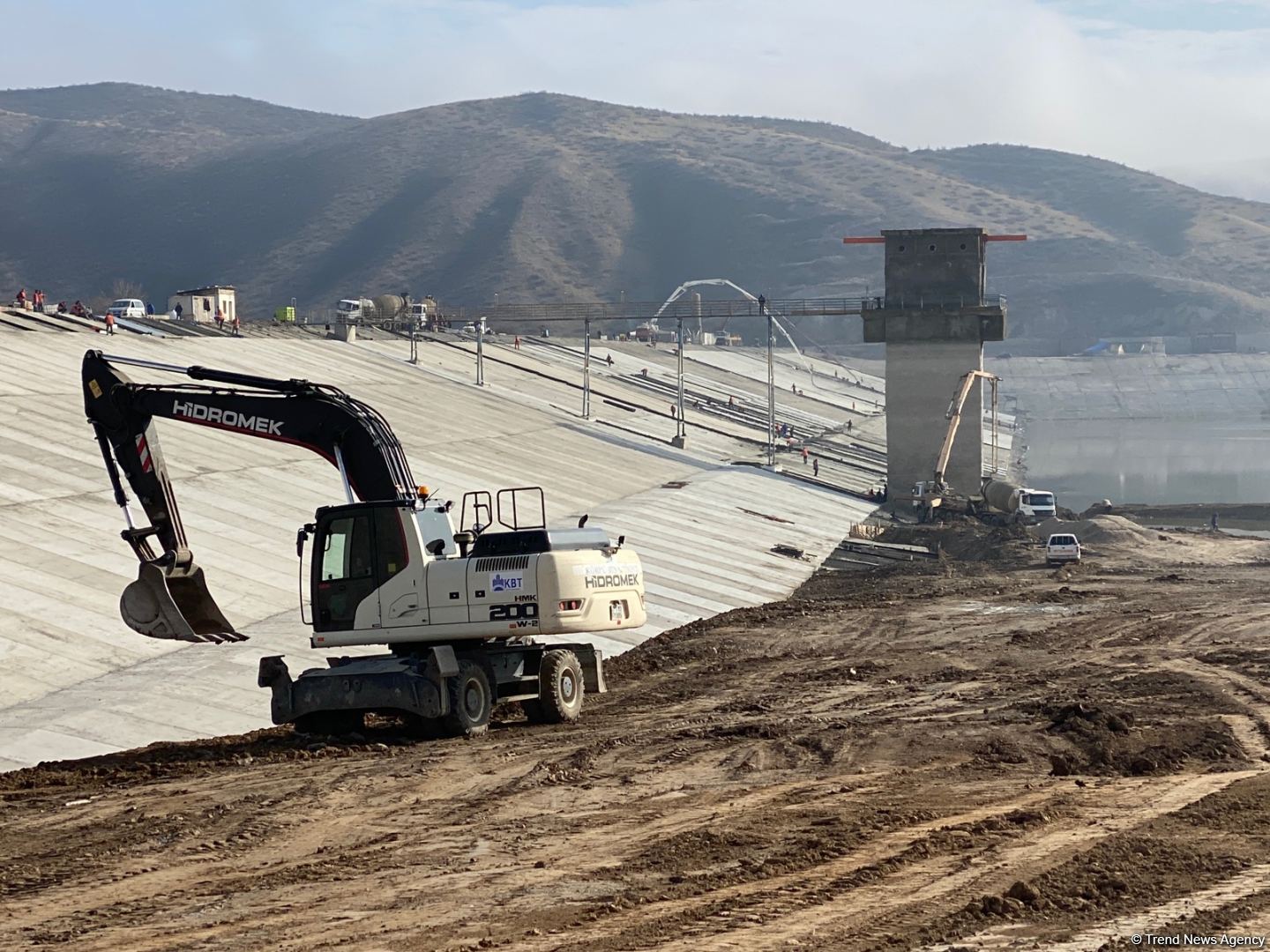Azerbaijani media representatives make trip to Khachinchay, Sugovushan reservoirs (PHOTO)