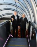 President Ilham Aliyev attends opening of Khojasan electric depot and Khojasan station of Baku Metro (PHOTO)