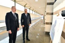 President Ilham Aliyev attends opening of Khojasan electric depot and Khojasan station of Baku Metro (PHOTO)