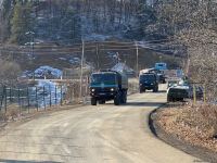 Russian Peacekeepers' supply vehicles pass freely along Azerbaijan's Lachin road (PHOTO)