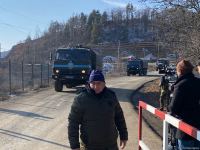 Russian Peacekeepers' supply vehicles pass freely along Azerbaijan's Lachin road (PHOTO)