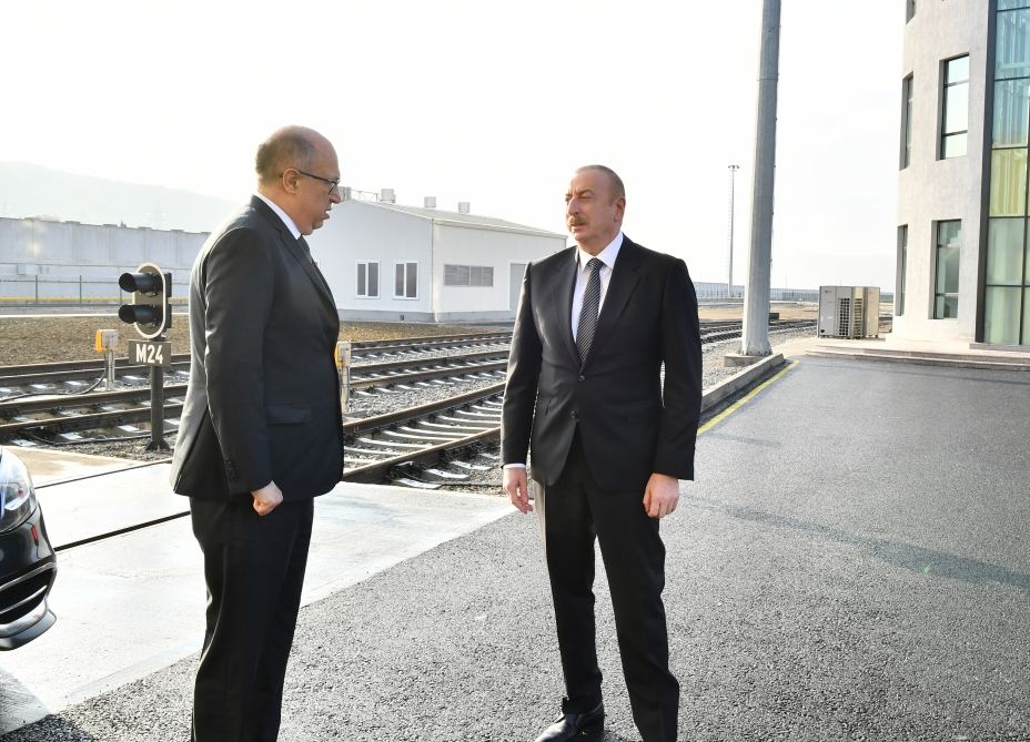 President Ilham Aliyev attends opening of Khojasan electric depot and Khojasan station of Baku Metro (PHOTO)